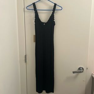 Wilfred mid-length black dress